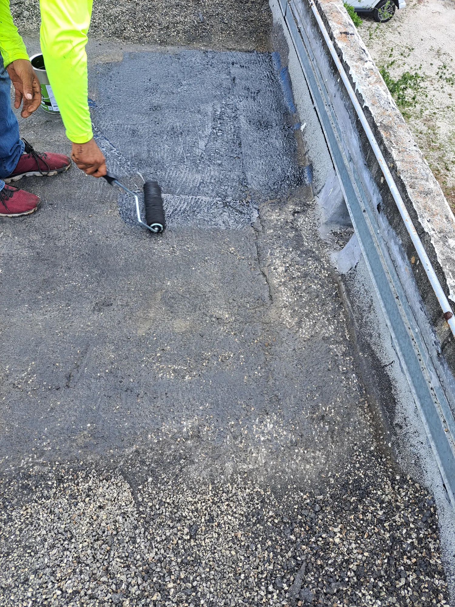 Commercial roof repair in South Florida by DR Construction & Roofing in South Florida