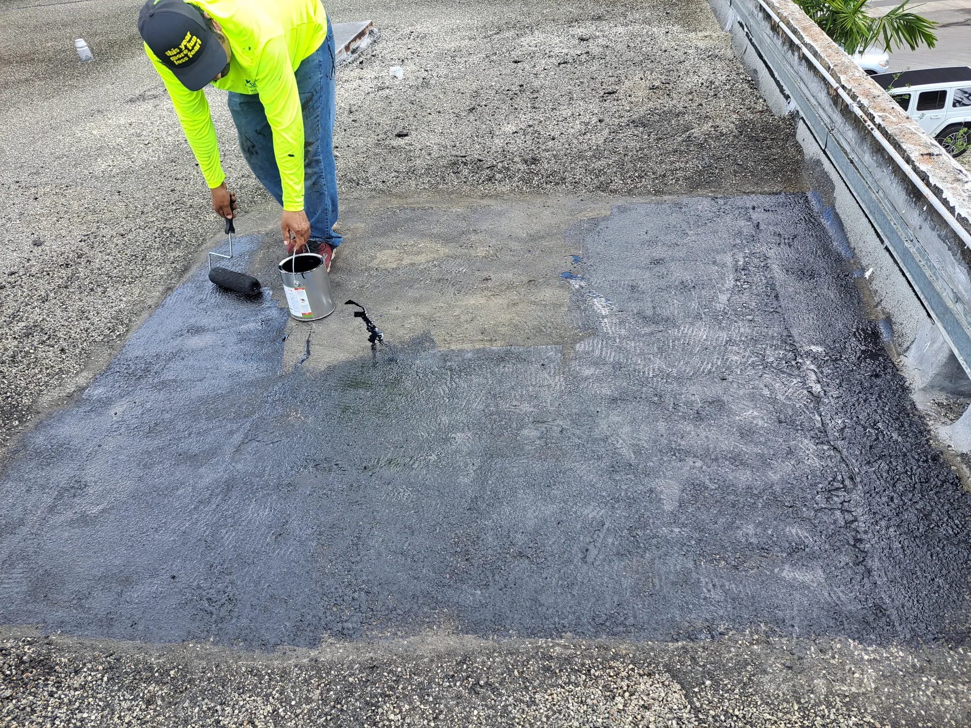 Commercial roof repair in South Florida by DR Construction & Roofing in South Florida