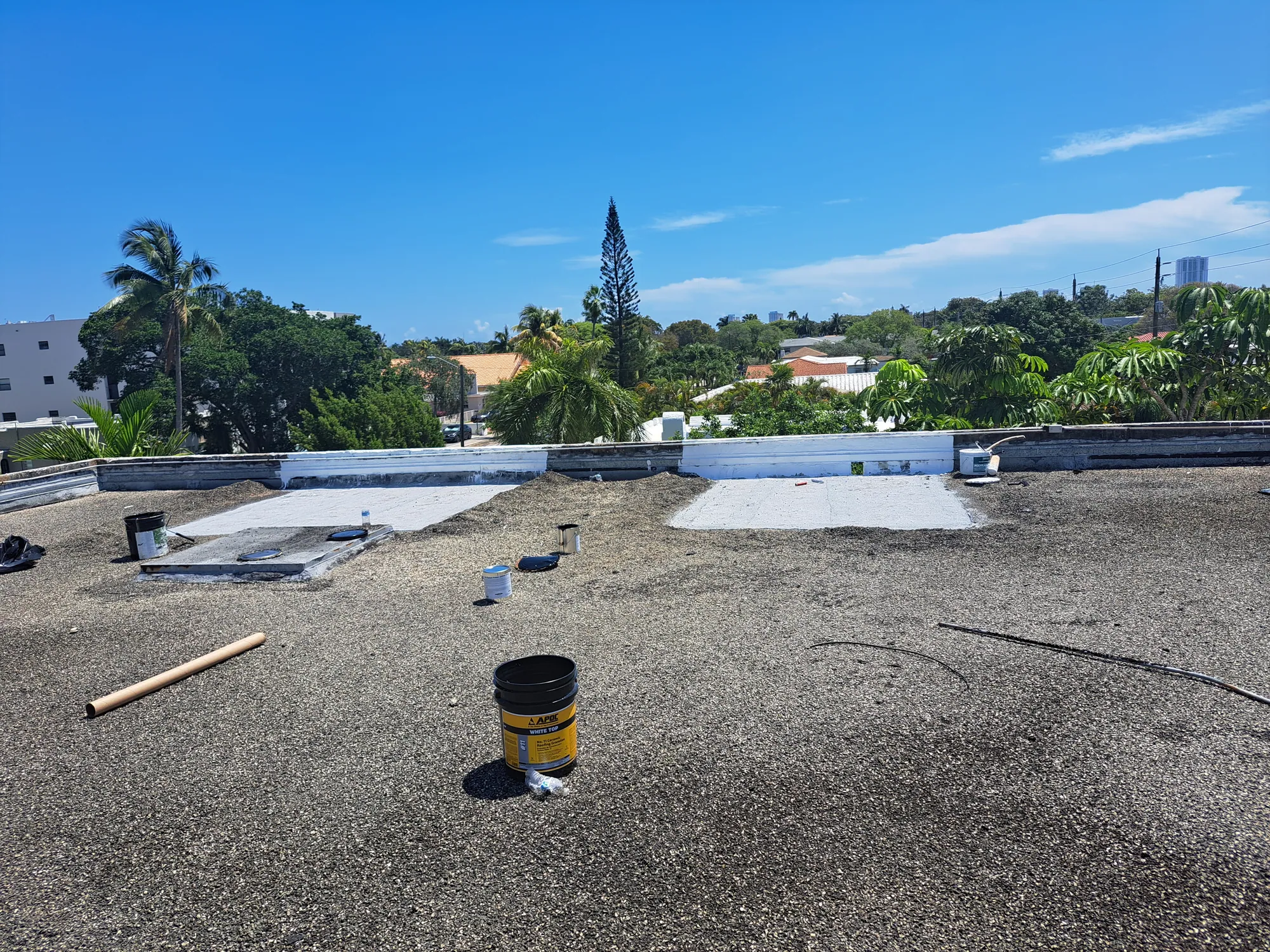 Commercial roof repair in South Florida by DR Construction & Roofing in South Florida