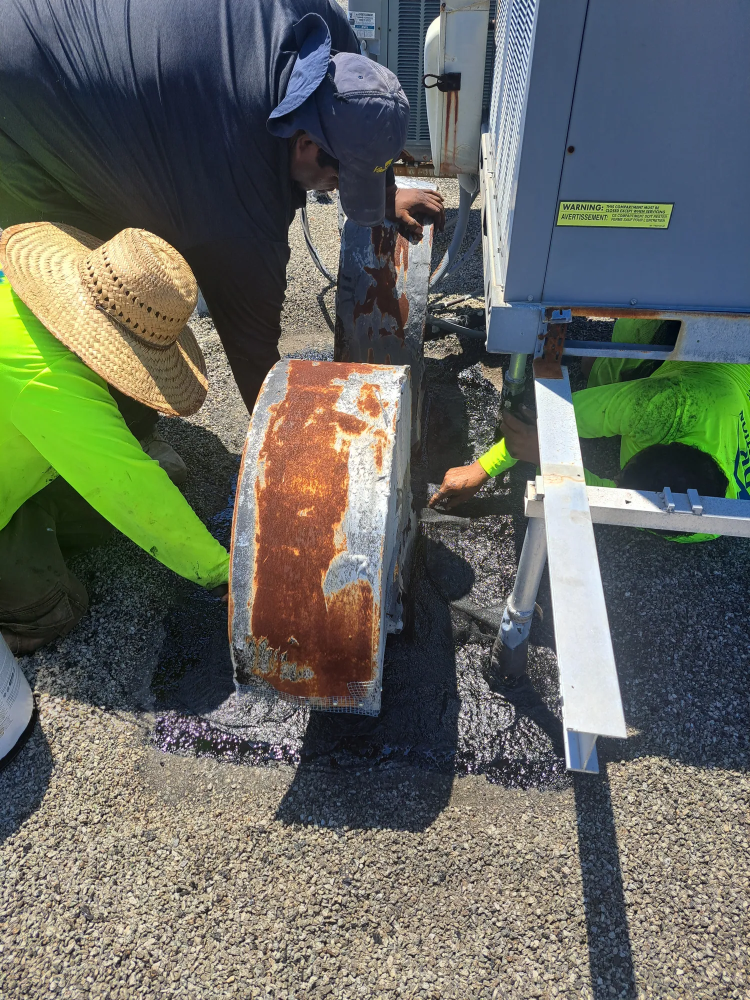 Commercial roof repair in South Florida by DR Construction & Roofing in South Florida